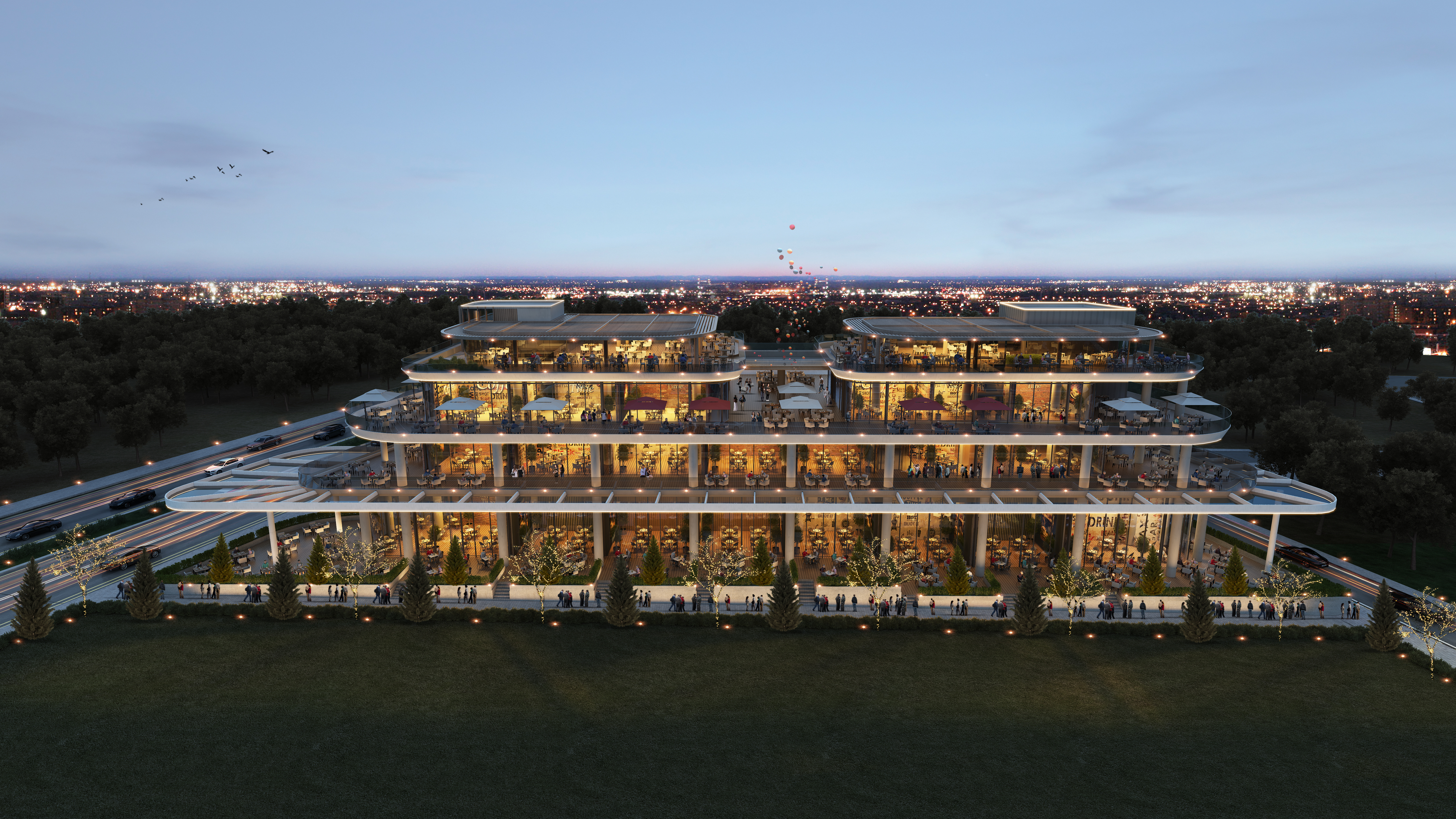 Yaka İncek Render 05 - Gece